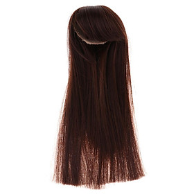 1/4 Synthetic Hair BJD Dolls  Hairpiece Synthetic Hair With Bangs For