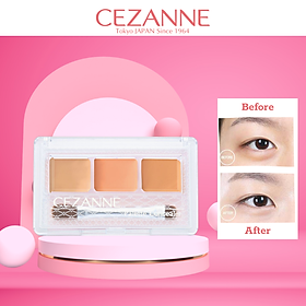 Kem che khuyết điểm Cezanne Palette Concealer Nhật Bản độ che phủ cao chống thấm nước 4.5g