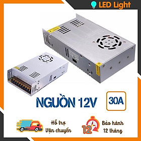 Mua NGUỒN LED 12V 30A CÓ QUẠT