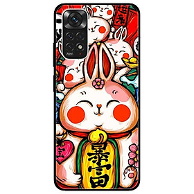 Ốp lưng dành cho Xiaomi Redmi Note 11 4G mẫu Thỏ Trắng