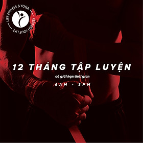 [HCM] Gói 12 Tháng Tập Luyện Tại Life Fitness & Yoga