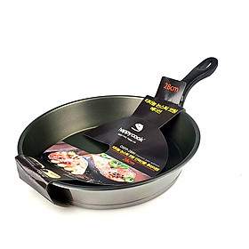Chảo cạn từ inox 3 đáy size 28cm Happycook-hàng chính hãng
