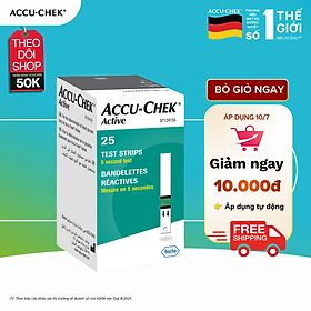 Hộp 25 Que Thử Đường Huyết ACCU-CHEK Active