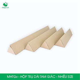 Hộp trụ dài tam giác thay thế ống giấy  - Hộp carton đóng gói hàng - NHIỀU KÍCH THƯỚC