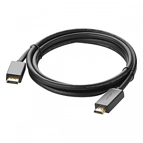 Cáp Chuyển Đổi DisPlayport sang HDMI cao cấp Ugreen dài 2m - Hàng chính hãng