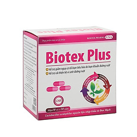 Viên uống Biotex Plus bổ sung 6 tỷ lợi khuẩn cho hệ tiêu hóa