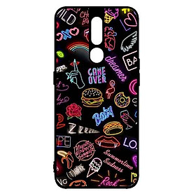 Ốp Lưng in cho Oppo F11 Pro Mẫu MÀU SẮC 1 - Hàng Chính Hãng