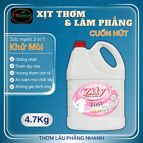 Xịt Thơm & Làm Phẳng ( Ủi Thẳng) Quần Áo Zily 4.7 Kg
