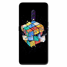 Ốp lưng in cho Oppo K3 Rubik Vũ Trụ
