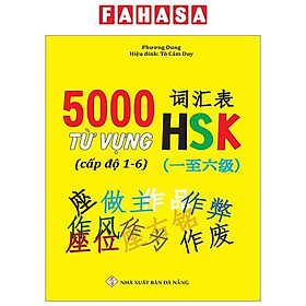 5000 Từ Vựng HSK (Cấp Độ 1-6)