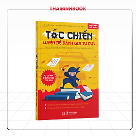 Sách Tốc Chiến Luyện Đề Đánh Giá Tư Duy Đại Học Bách Khoa Hà Nội - Phiên bản 2024