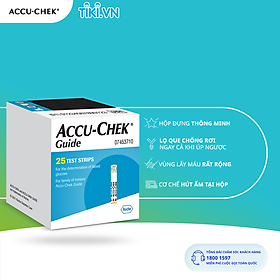 Hộp 25 Que Thử Đường Huyết ACCU-CHEK Guide