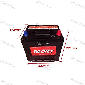 Ắc Quy ROCKET SMF 75D23L/R (12V-65Ah)