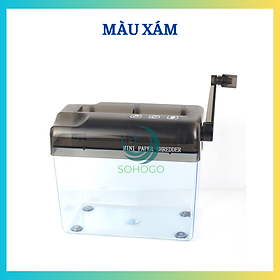 Máy cắt giấy văn phòng, máy hủy tài liệu, máy hủy hợp đồng. Dụng cụ cắt nhỏ giấy A4 cầm tay. Máy tạo giấy rơm, giấy vụn, giấy gói quà