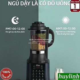 Máy làm sữa hạt đa năng SEKA E400 - 1.7 lít - 14 chức năng [1000W + 800W] - Hàng chính hãng