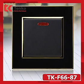Mua Full Bộ Công Tắc Ổ Cắm Đen Viền Vàng Cao Cấp Chính Hãng Tenko TK-F66 Cho Biệt Thự - Khách Sạn