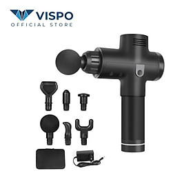 Máy Massage Cầm Tay 6 đầu Massage với 30 chế độ mát xa toàn thân - Máy Massage Toàn Thân Sử Dụng Pin Sạc