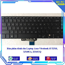 Bàn phím dành cho Laptop Asus Vivobook 15 X510 X510UA X510UQ - Hàng Nhập Khẩu