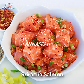 Sriracha Salmon Poke - 200gr hộp