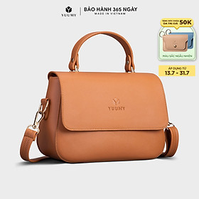 Túi đeo chéo nữ thời trang YUUMY YN86, 3 ngăn, vừa sổ tay, ví, điện thoại, túi có quai xách, phù hợp đi chơi, đi làm, đi tiệc, da tổng hợp cao cấp, không bong tróc, không thấm nước.
