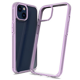Ốp lưng chống sốc viền cao su cho iPhone 14 (6.1 inch) thiết kế mặt lưng trong suốt Hiệu Rock hybrid tective Case (độ đàn hồi cao, bảo vệ toàn diện, tản nhiệt tốt) - hàng nhập khẩu