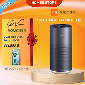 Mua Máy Lọc Không Khí XIAOMI Smartmi Air Purifier 2 Tiêu Chuẩn Mỹ Khử Khuẩn Tia UV Làm Sạch Không Khí Và Khử Mùi Hôi  Dị Ứng Có Kết Nối App Phù Hợp Diện Tích 45m2 Công Suất 40W - Hàng Chính Hãng