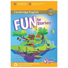Fun for Starters SB w Online Activities w Audio, 4ed