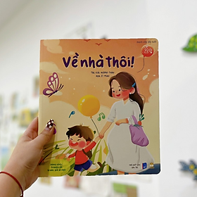 Hình ảnh Sách Thiếu Nhi - Cuốn Về Nhà Thôi - Truyện Kể Trước Khi Ngủ Cho Bé 0-3 4-6 Tuổi