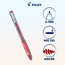 Bút gel Pilot G-3 mực đỏ BL-G3-7-R