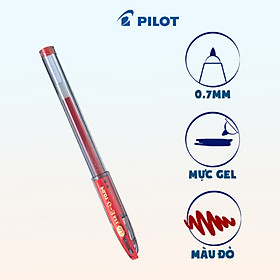 Bút gel pilot g-3 mực đỏ bl-g3-7-r