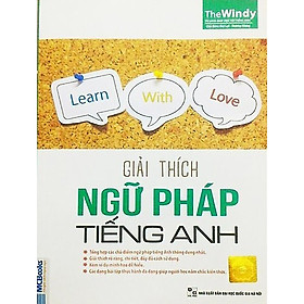 Giải thích ngữ pháp tiếng anh (2 màu) ( TẶNG Kèm Sổ Tay Lưu Trữ Từ Vựng Siêu To Khổng Lồ LH )