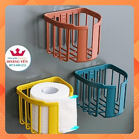Mua Giỏ đựng giấy vệ sinh dán tường hộp đựng giấy vệ sinh dán tường đa năng tiện lợi