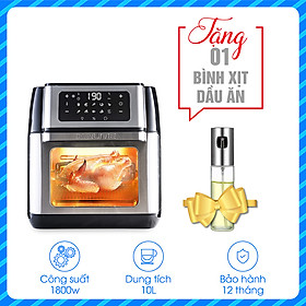 Nồi chiên không dầu Kalite Q10 - Hàng chính hãng