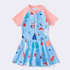 Váy Học Bơi Đi Biển Bé Gái Thanh Lịch