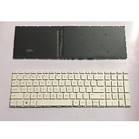 1 Packs US Backlit Keyboard For HP Home 15-da0000 15t-da0000 Laptop White