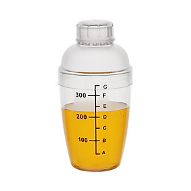 Mua Bình Lắc Shaker Nhựa Pha Chế Cocktail Vạch Đen