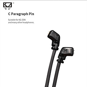 KZ ZSN/ZSNPRO Waterproof Aptx Bluetooth Module Bluetooth 4.2 Wireless Upgrade Cable Cord Z Upgrade Module Wire With 2PIN/MMCX Connector For Original KZ Earphone ZS10PRO/AS06/AS16/ZST/ZS10/ZSTPRO/ES3/ES4/AS10/BA10/ZS6/ZS5/ZS4/ZS3 Headphones