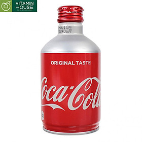 Coca-Cola Nhật chai Nhôm Lùn Nắp Vặn 300ml