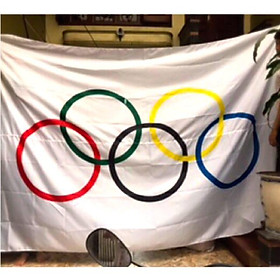 Mua Cờ Olympic (ảnh thật)
