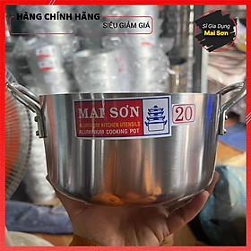 Mua Nồi Inox Bếp Từ Chất Liệu Nhôm Cao Cấp Siêu Bền Cứng Lâu Cùng Thiết Kế Sang Trọng Và Tinh Tế Nhiều Kích Thước
