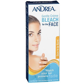 Andrea Gentle Cream Bleach for the Face 42g + 28g