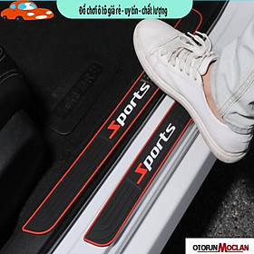 Nẹp Bước Chân Cao Su Sport Dùng Chung Cho Mọi Dòng Xe - Chống trơn trượt 
