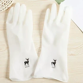 Găng tay cao su trắng siêu dai đa năng, tiện dụng cho chị em