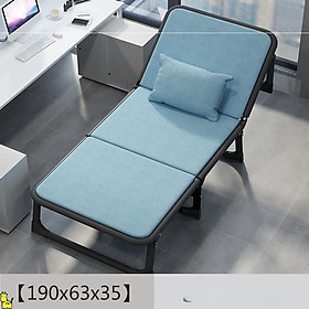Mua Giường Ngủ Gấp Gọn 3 Khúc Có Đệm Kèm Gối  Giường Xếp Văn Phòng Khung Thép Sơn Tĩnh Điện