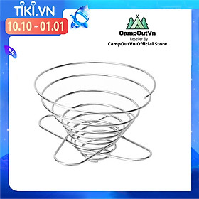 Mua Đồ cắm trại Phễu cafe dáng lò xo gấp gọn campoutvn A485