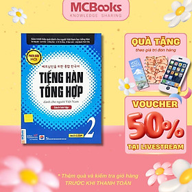 Tiếng Hàn Tổng Hợp Dành Cho Người Việt Nam - Sơ Cấp 2 - Sách Bài Tập - MCBooks