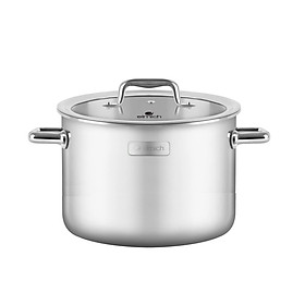 Nồi luộc gà Inox 304 thân đúc đáy liền Elmich Trimax Eco EL-3997 size 28cm - Hàng chính hãng