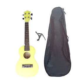 Đàn Ukulele Concert Woim 33A19 kèm bao vải và capo nâng tông