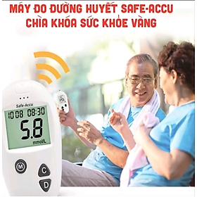 Mua 1 máy đo đường huyết kiểm tra tiểu đường nhỏ gọn rất tiện dụng hàng chất lượng
