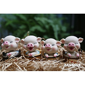 Mua Bộ tượng 4 chú heo trang trí dễ thương